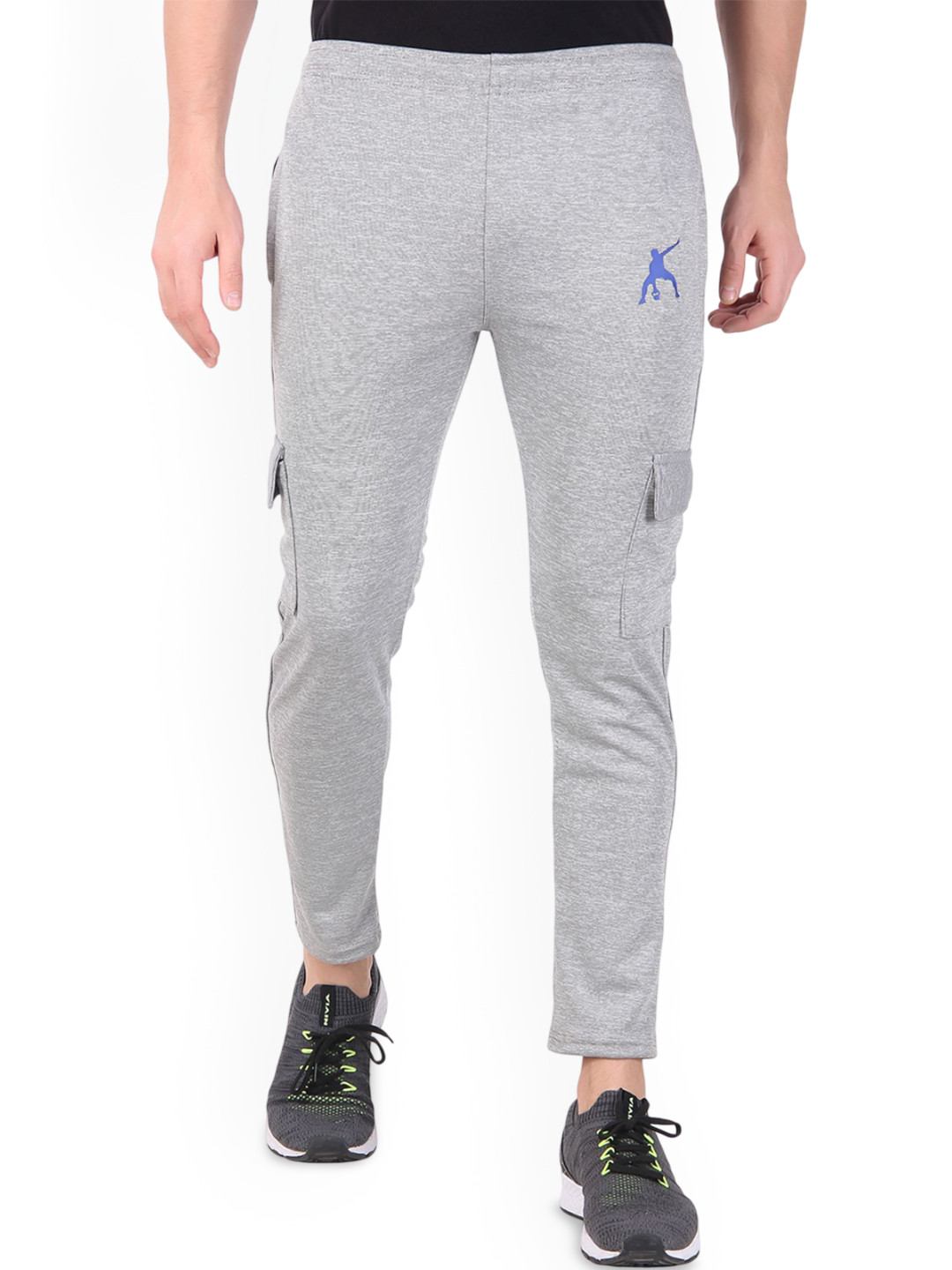 PREEN Men Slim-Fit Dry-Fit Cargo Track Pants