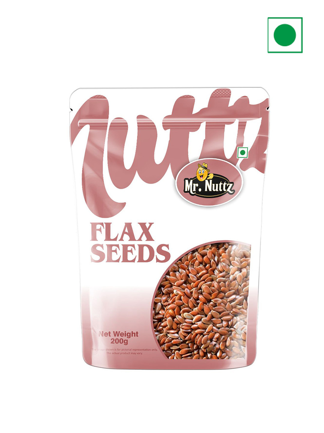 Mr.Nuttz Raw Flax Seeds 200gm