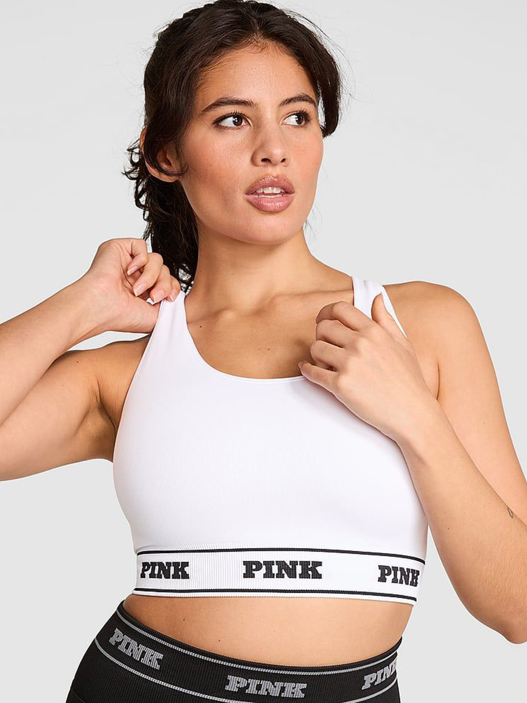 Victoria's Secret  Women Full Coverage Lightly Padded Non-Wired  Reversible Workout
