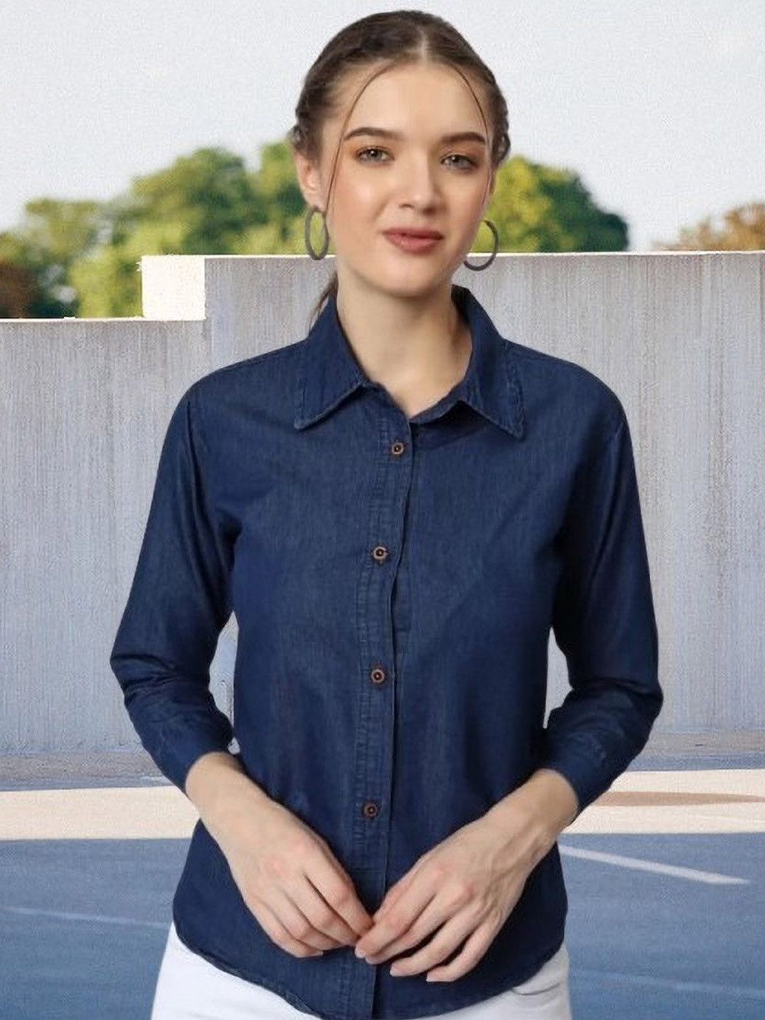 GIRLS WITH WINGS Women Casual Shirt