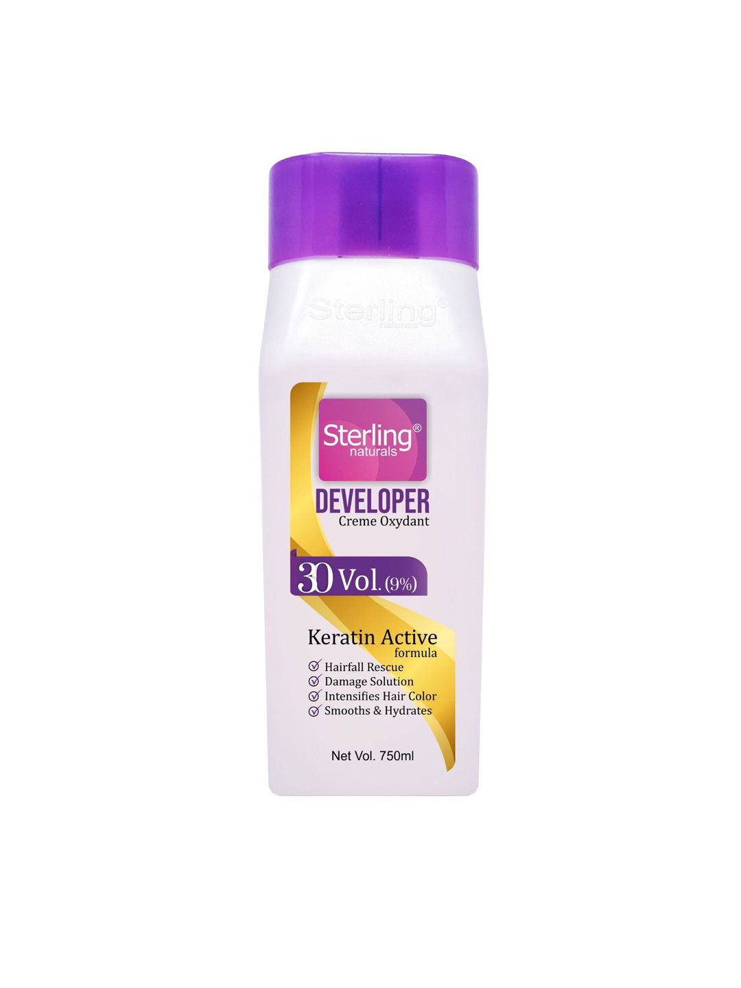 Sterling Naturals Women Hair Color Developer Suitable for All Hair Types 750ml