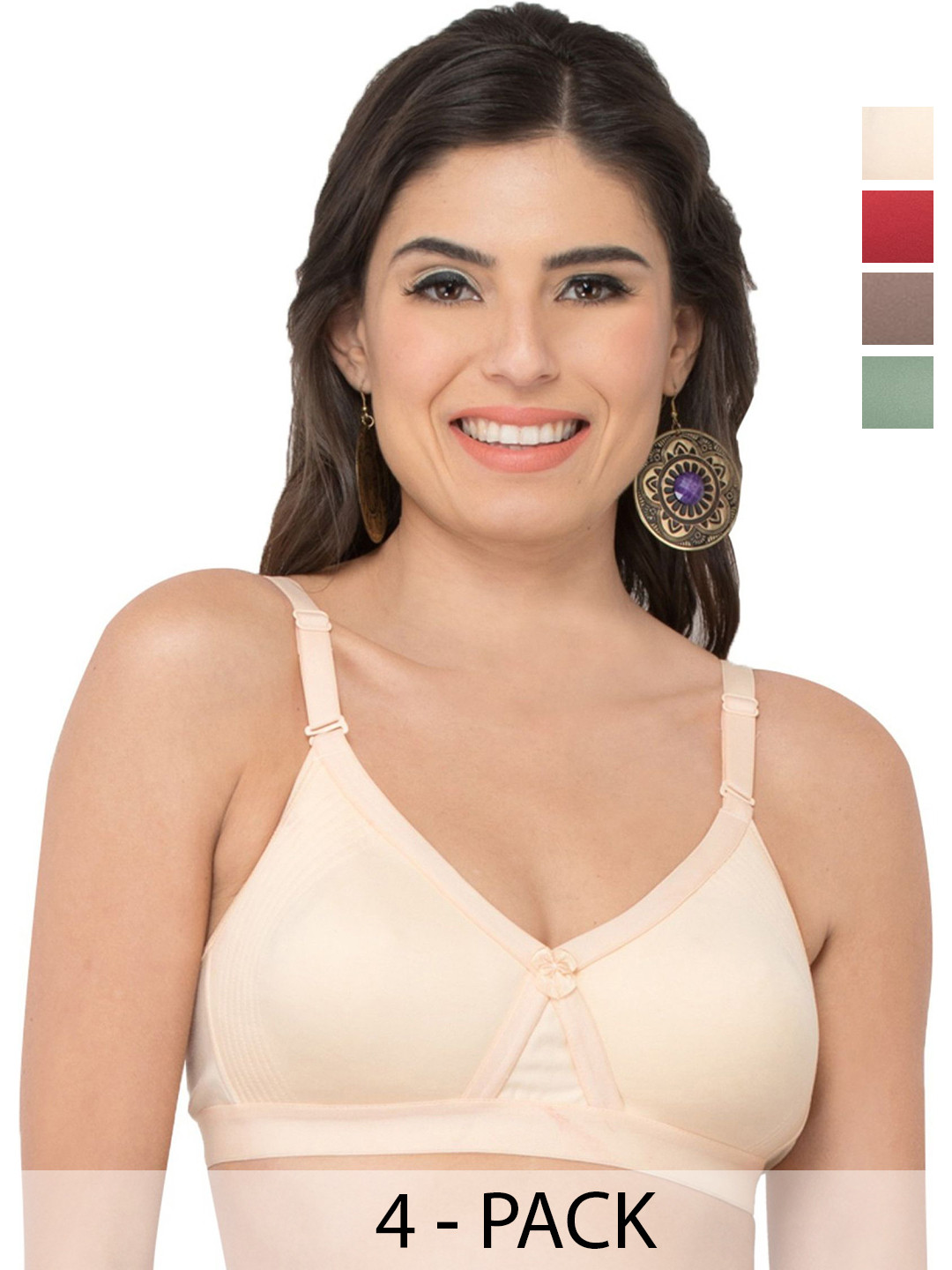 College Girl Women Minimizer BraFull Coverage Lightly Padded Minimizer Bra