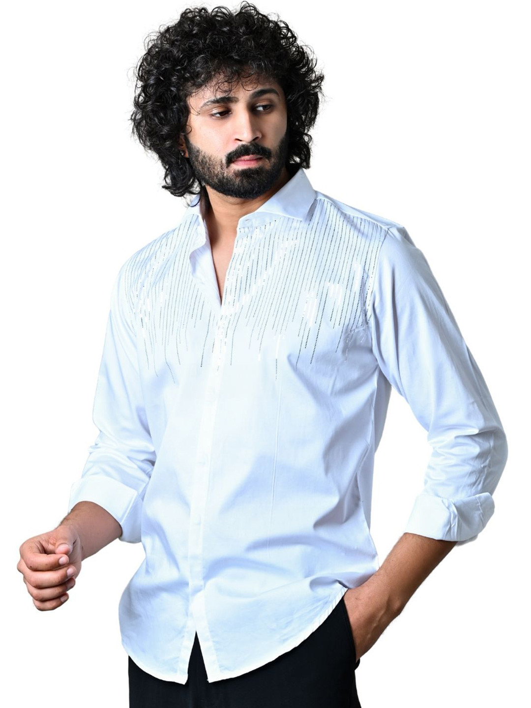 Suture Craft Men Standard Slim Fit Printed Party Shirt