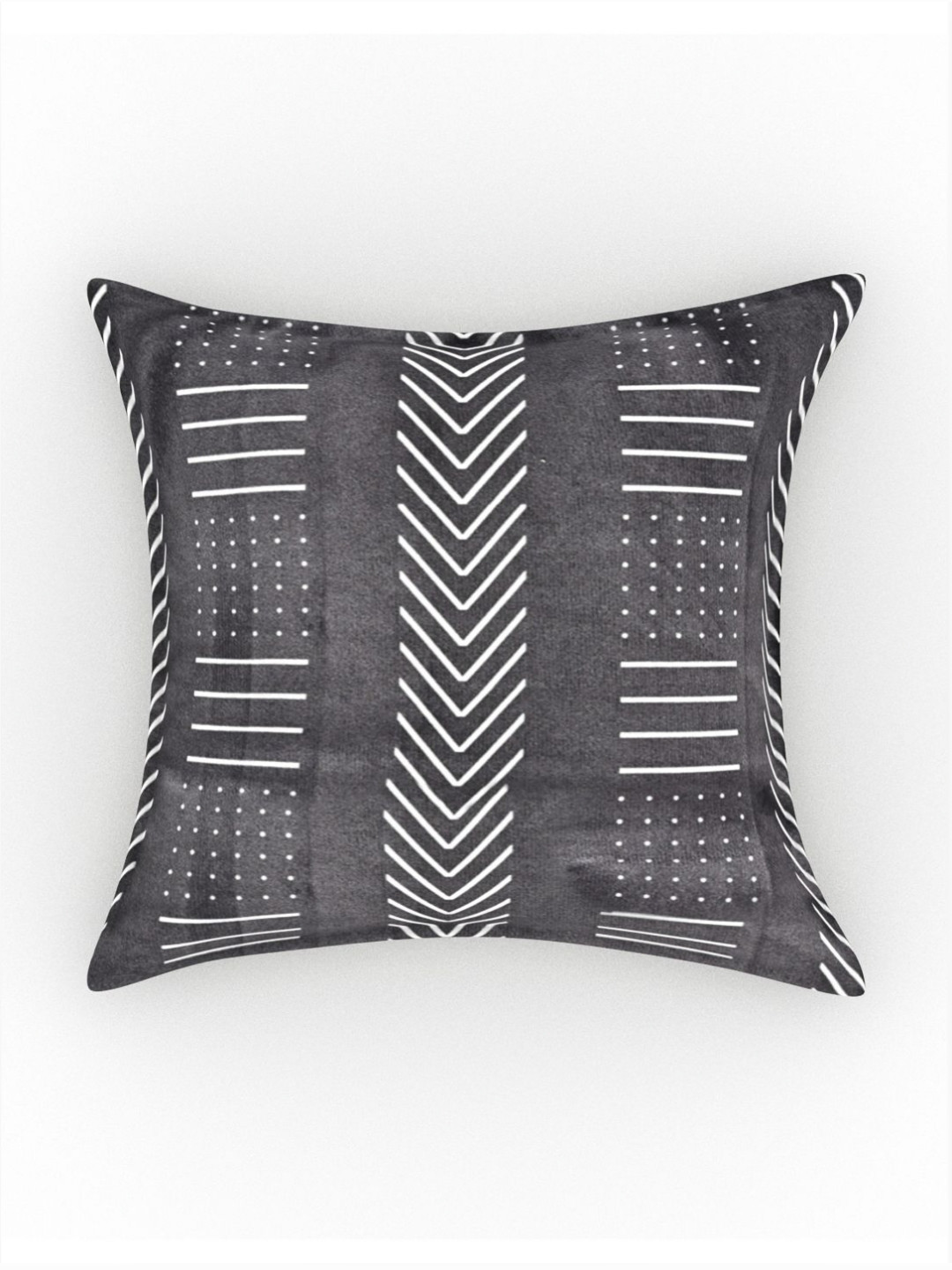 METRO LIVING Abstract Polyester Washable 5 Pcs Square Cushion Covers - 15.7 x 15.7 In