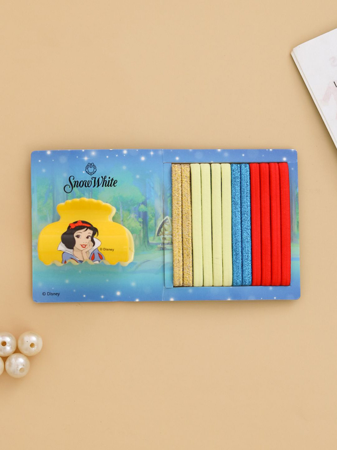 Disney By Yellow Bee Girls Pack Of 13 Hair Accessory Set of Hair Tie