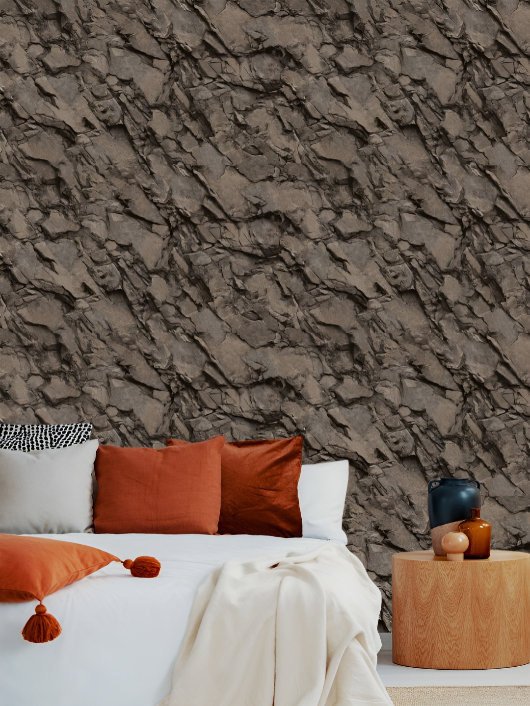 Fedora Wallpapers Brown 3D Printed Waterproof Wallpaper