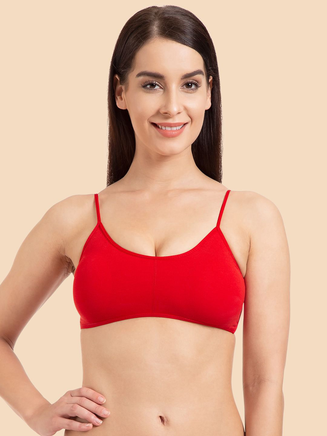 Tweens Women Cotton Full Coverage Styled Back Beginners Bra