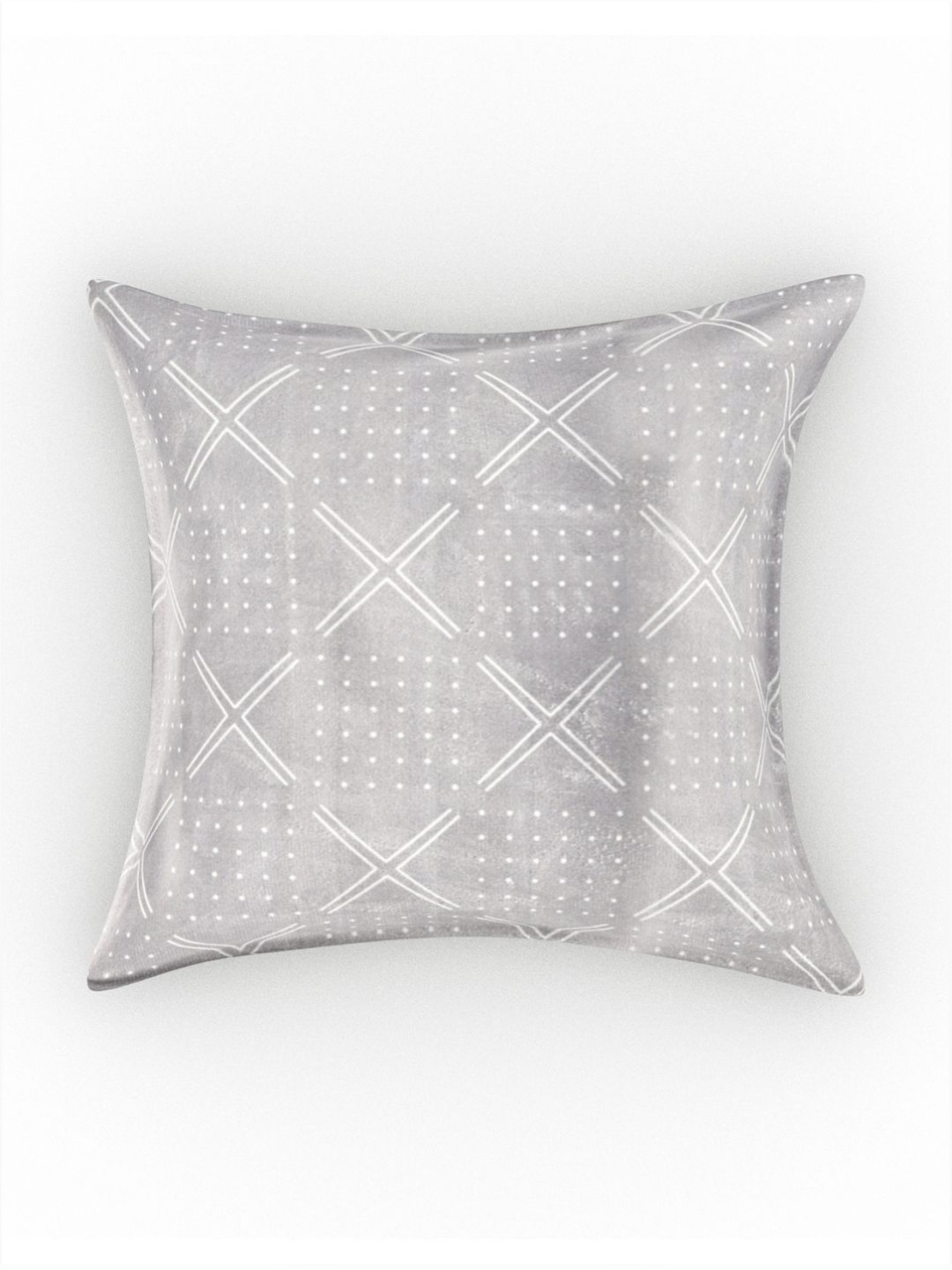 METRO LIVING Abstract Polyester Washable 5 Pcs Embellished Cushion Covers - 15.7 x 15.7 In