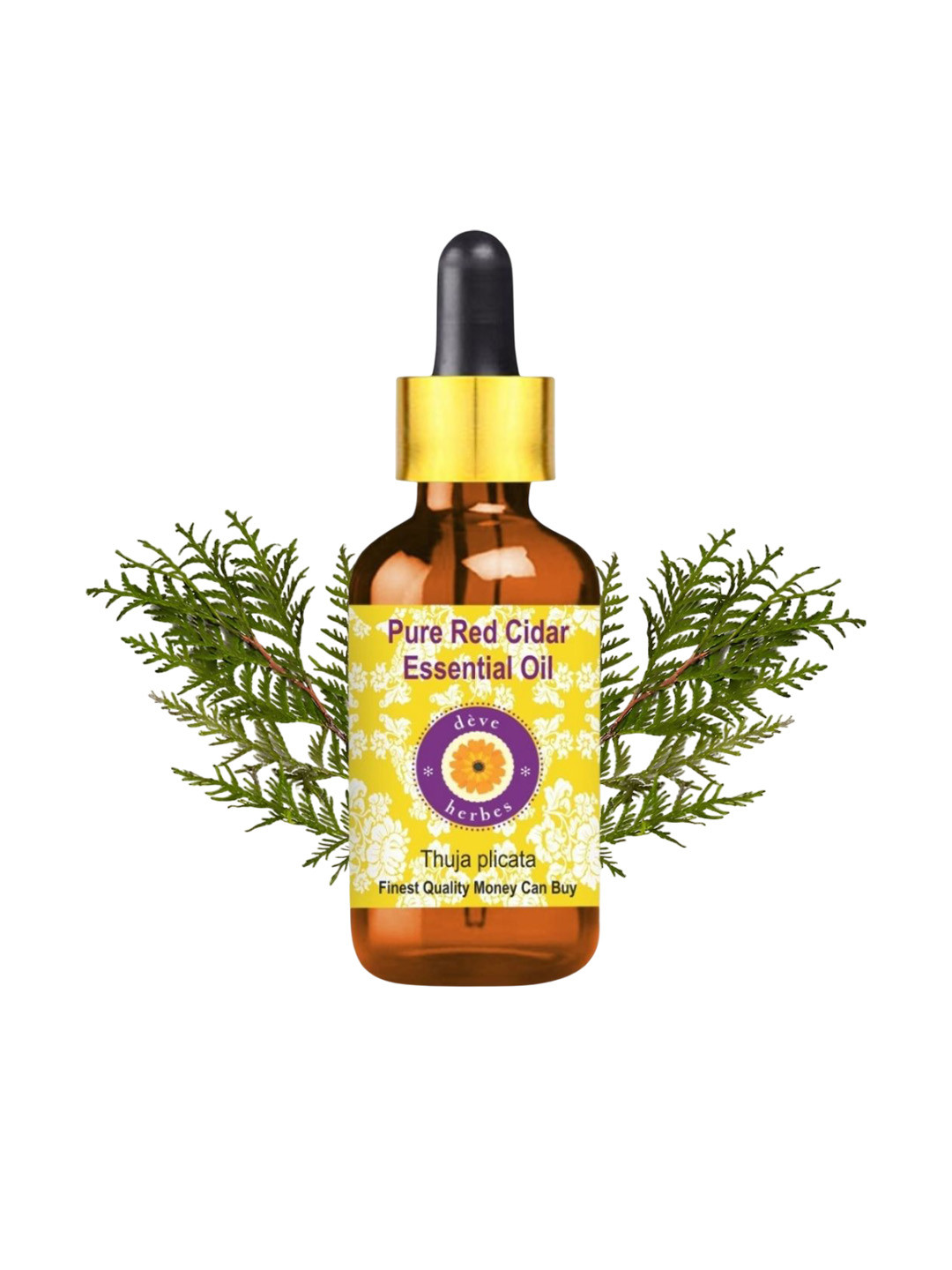 Deve Herbes Pure Red Cidar Essential Oil With Glass Dropper - 100 ml