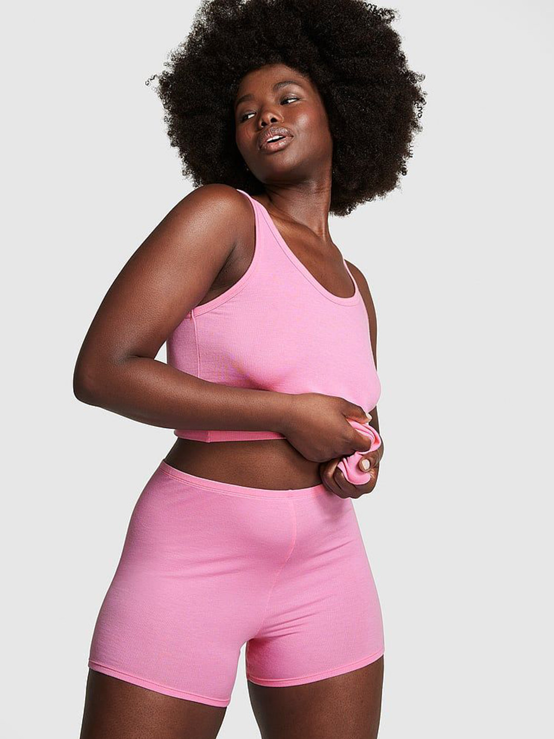 Victoria's Secret Women High-Rise Modal Cycling Fashion Shorts