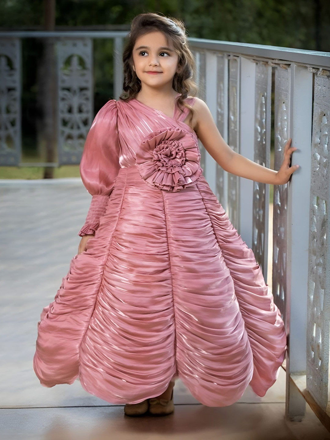 BAESD Girl Striped Maxi Dress