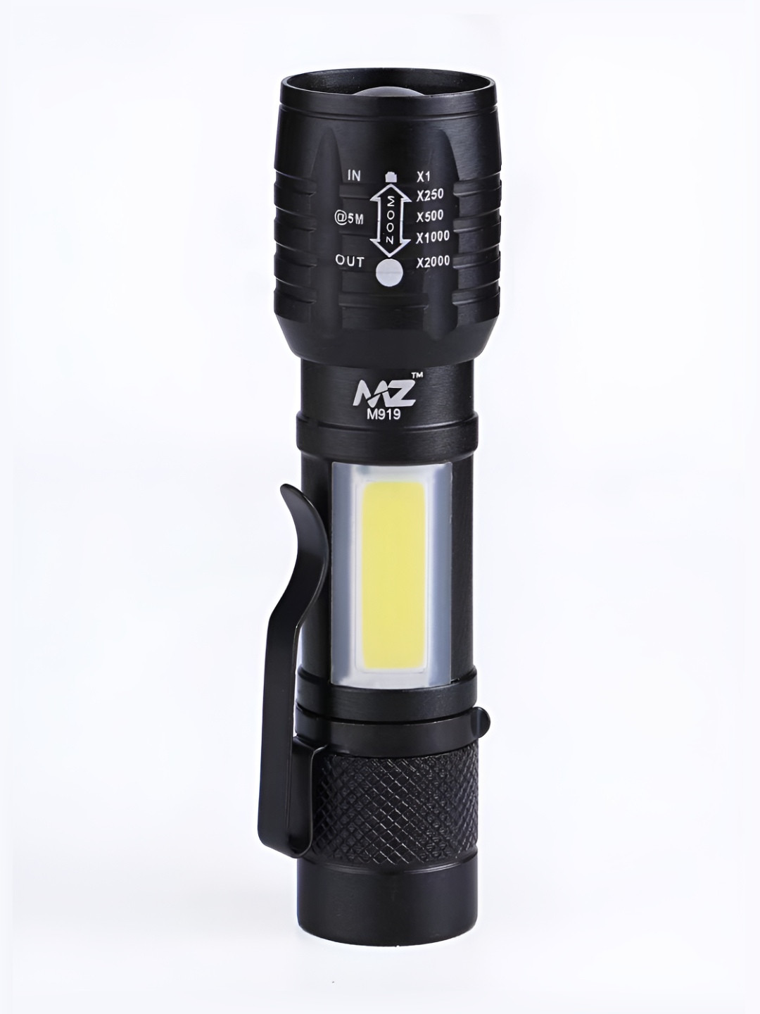 MZ 25W Laser COB Rechargeable Led Flashlight