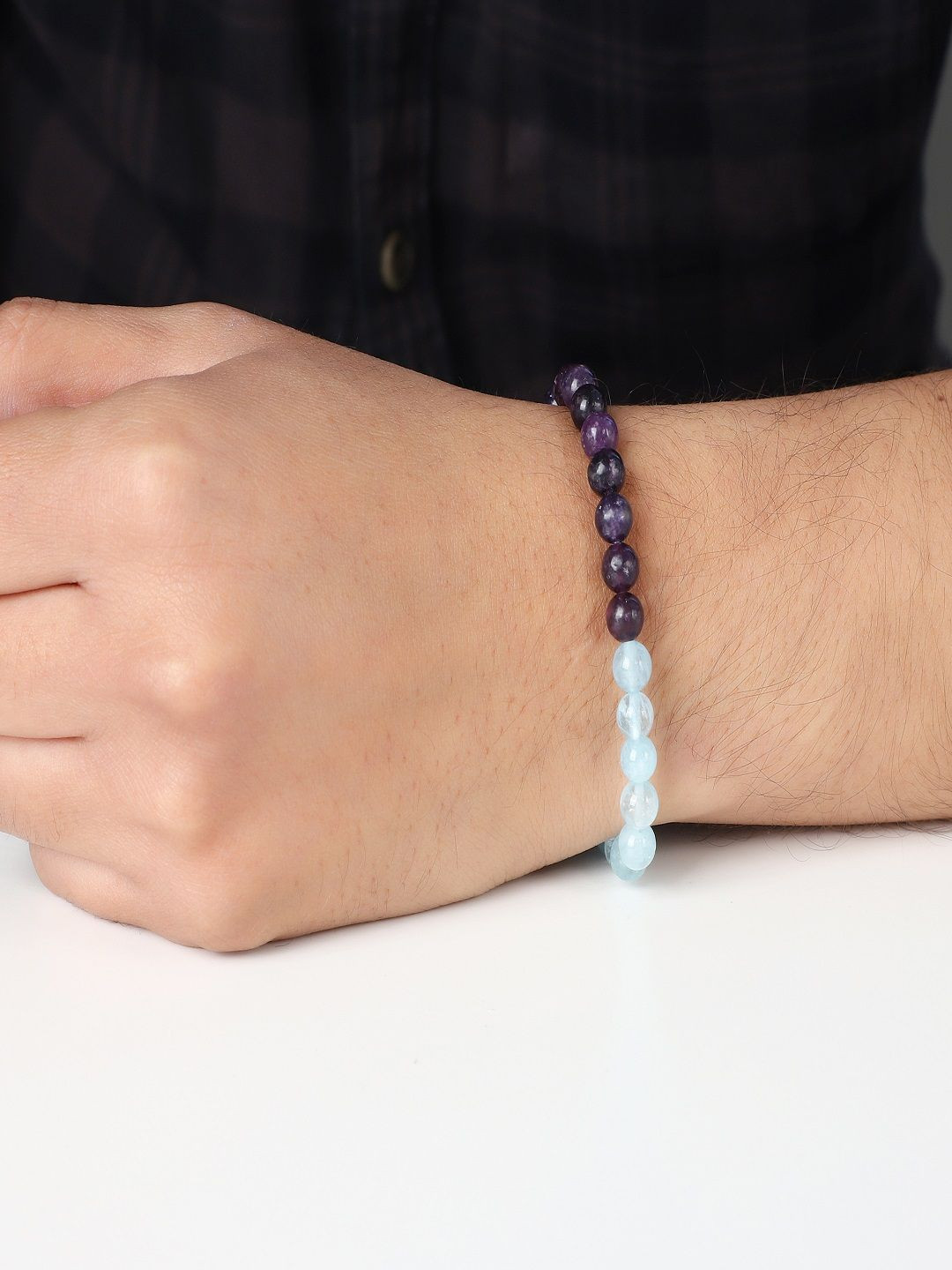 Nirvana Unisex Crystals Joint and Muscle Support Stretch Bracelet