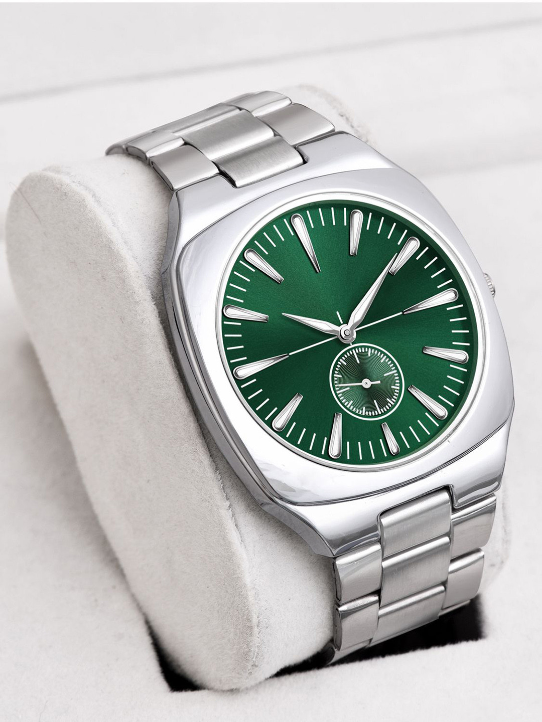 Shocknshop Men Dial & Stainless Steel Straps Analogue Watch MT813