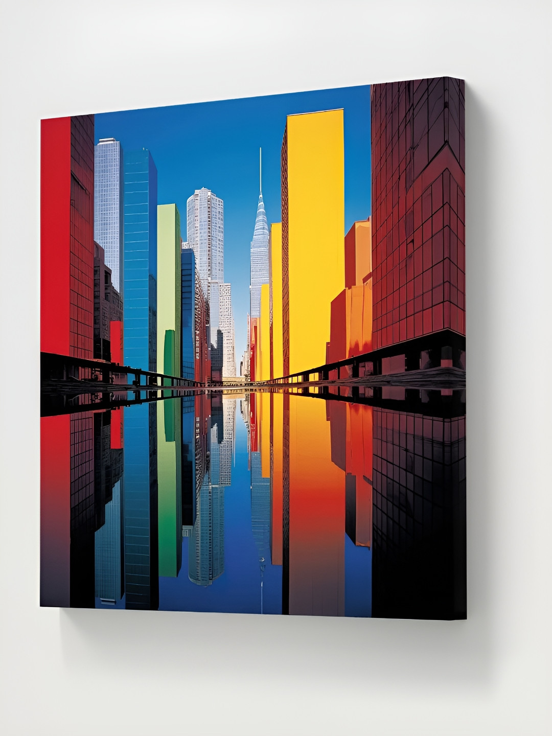 Livin'luxe Modern Art Canvas Square Paintings Wall Art-29.9 x 29.9In