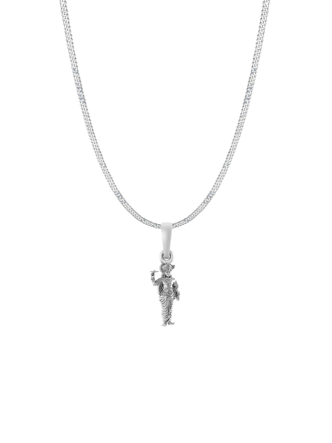 Metronaut 92.5 Sterling Silver Krishna Pendants With Chains