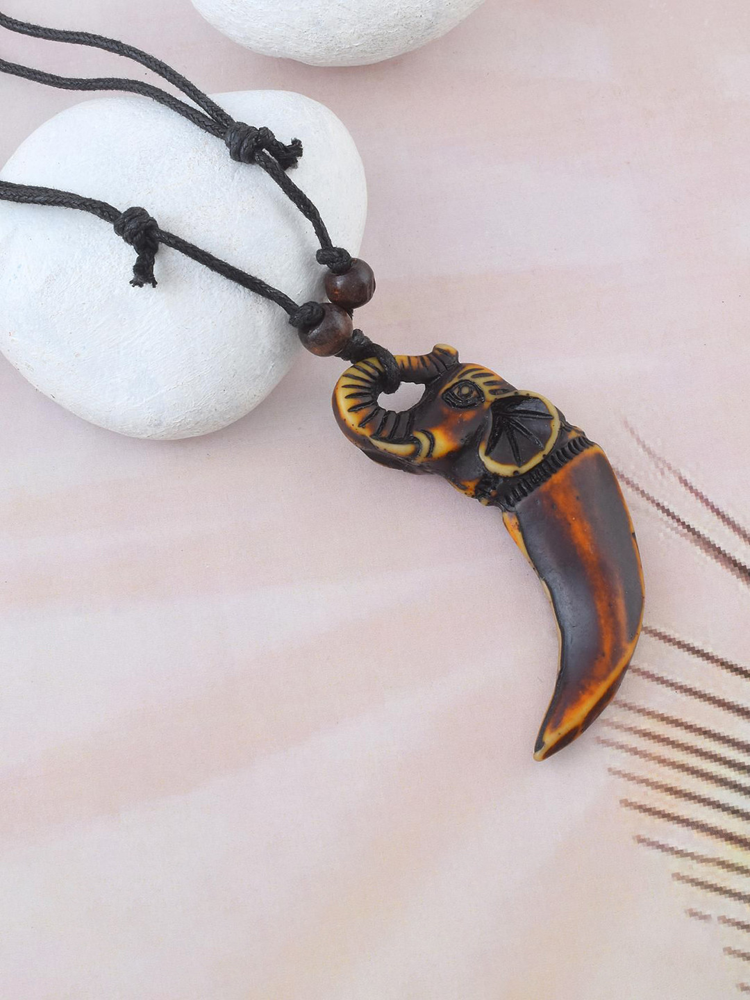 MEMOIR Elephant shaped Tribal Necklace