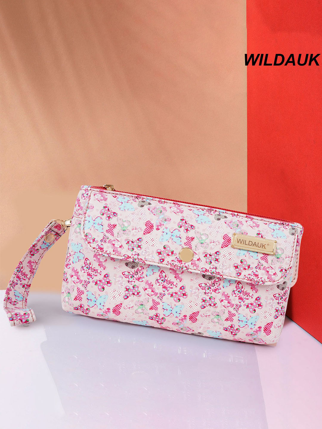 WILDAUK Printed Wrist Loop Purse