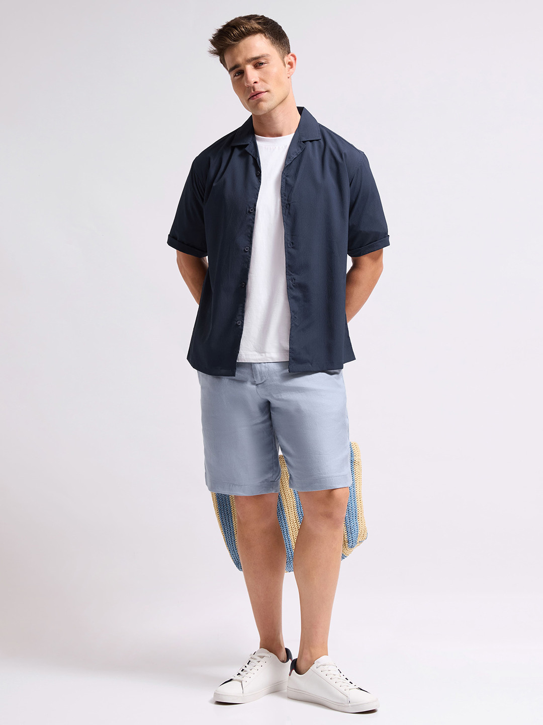 THE BEETEL HOUSE Men Solid Classic Shirt