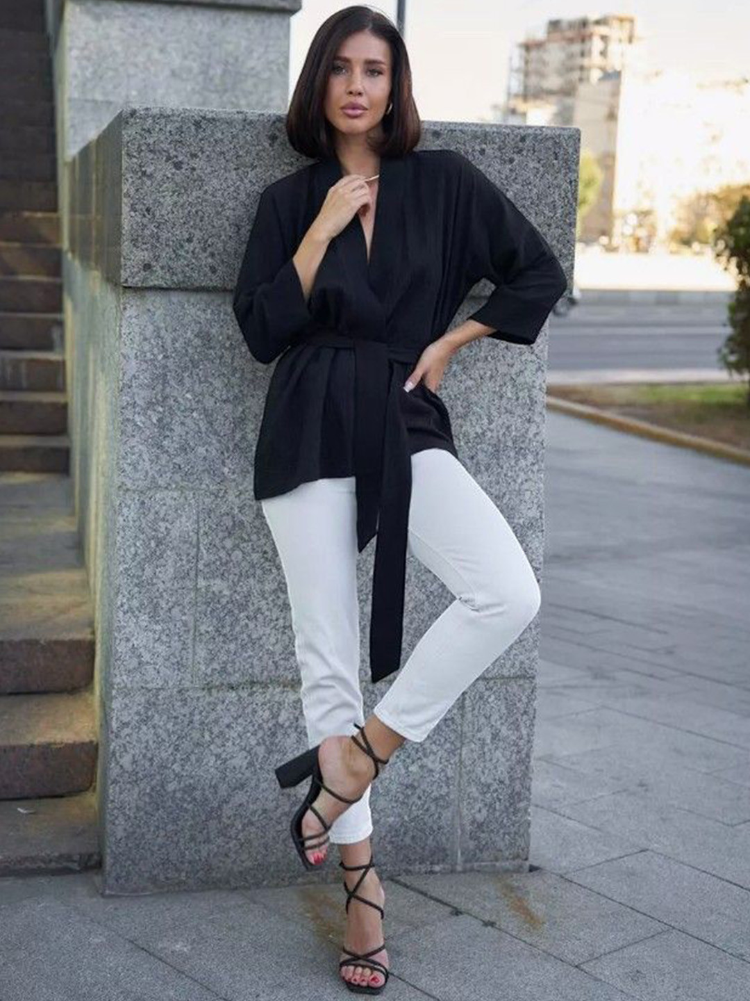 Bella Babe by SK Women Muslin Wrap Set