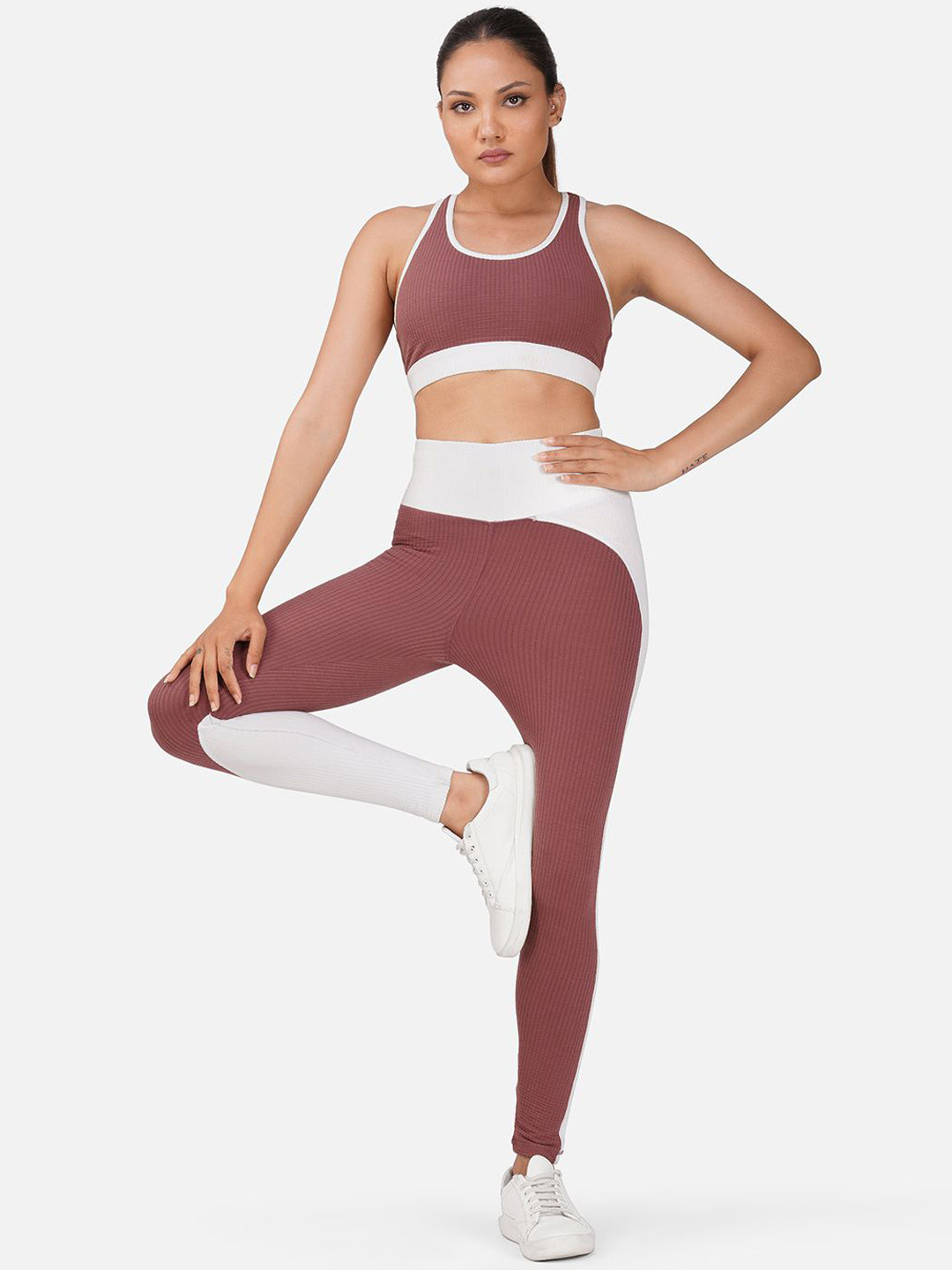 Wearjukebox Bra Top & Leggings Co-Ord