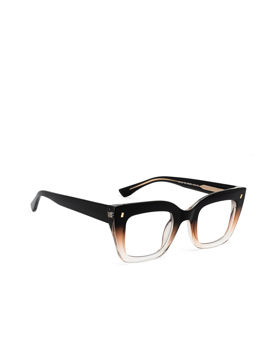 PERKEY Women Full Rim Square Gradient Spectacle Frames OPTL0016-C2