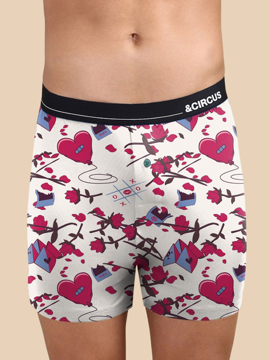 &CIRCUS Printed Low-Rise Micro Modal Boxer