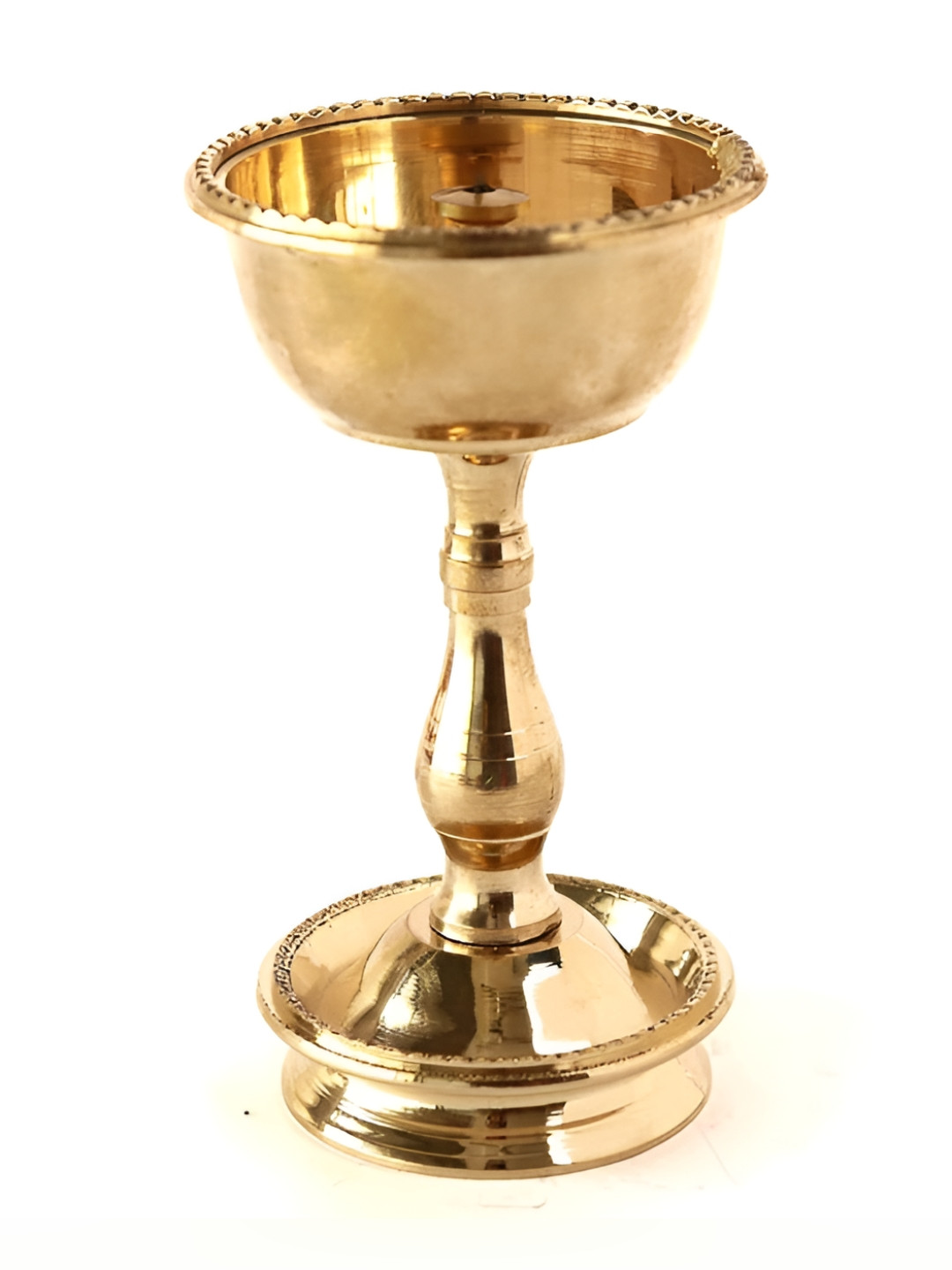 The Spiritual Living Yellow Akhand Udupi Nanda Diya