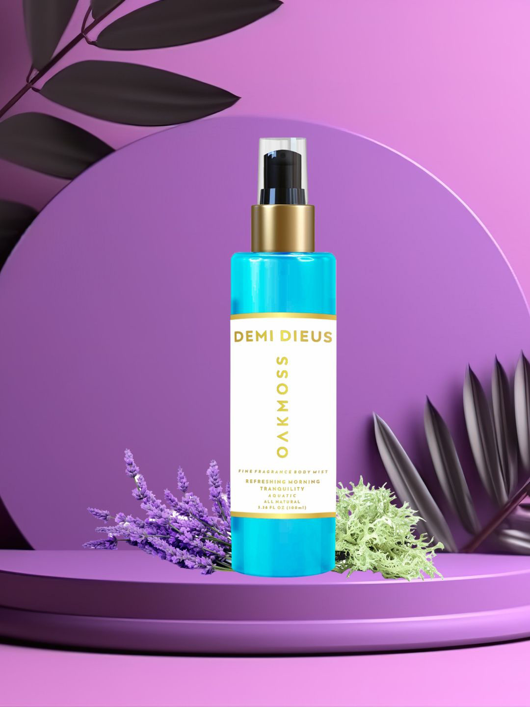 DEMI DIEUS Men Long Lasting Oakmoss Body Mist - 100 ml