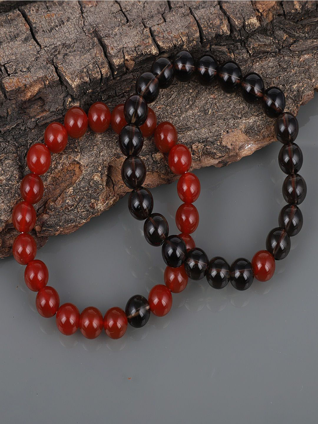 Nirvana Unisex 2 Carnelian Bracelet