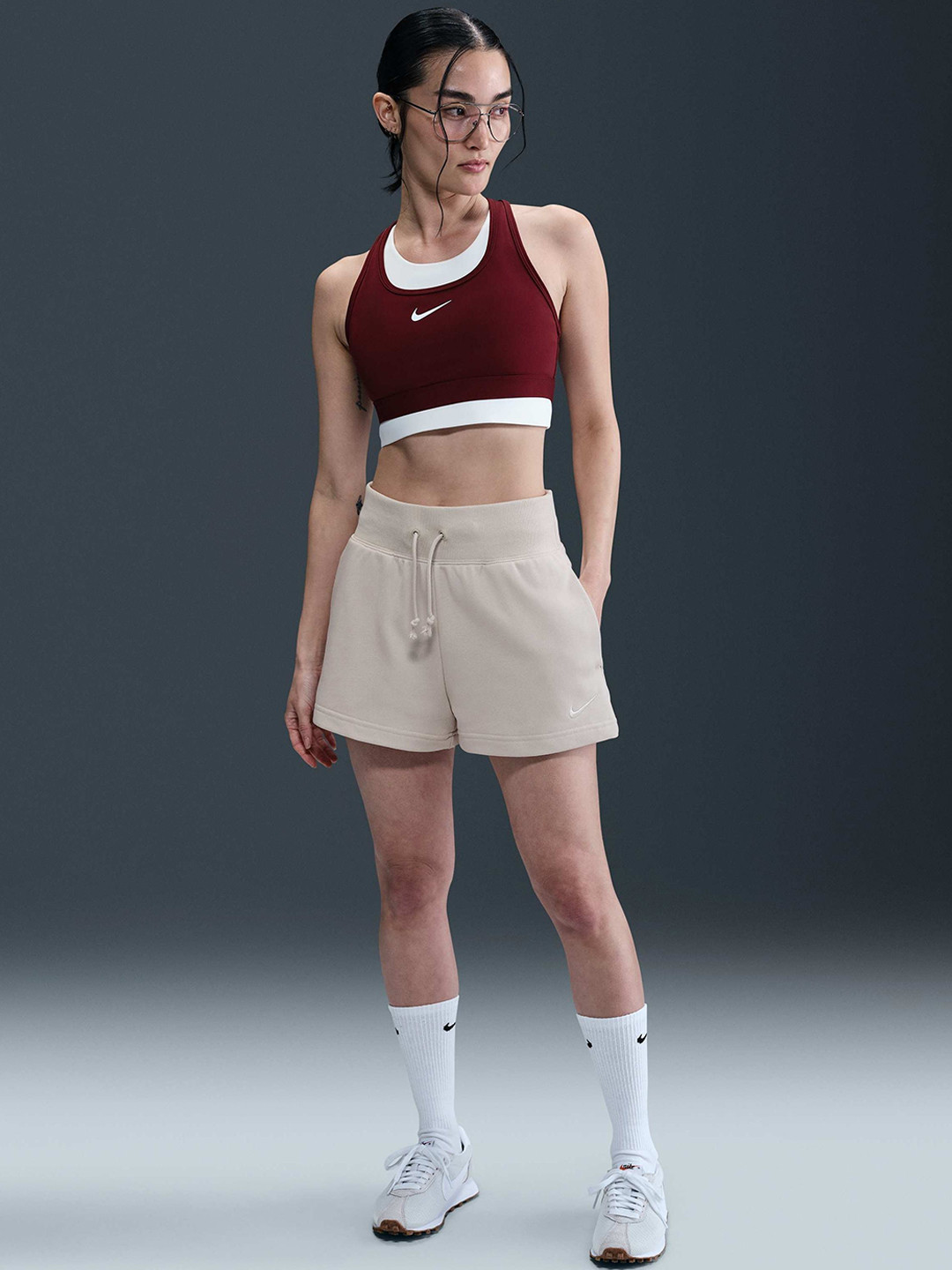 Nike Sportswear Phoenix Fleece Women's High Waisted Loose French Terry Shorts