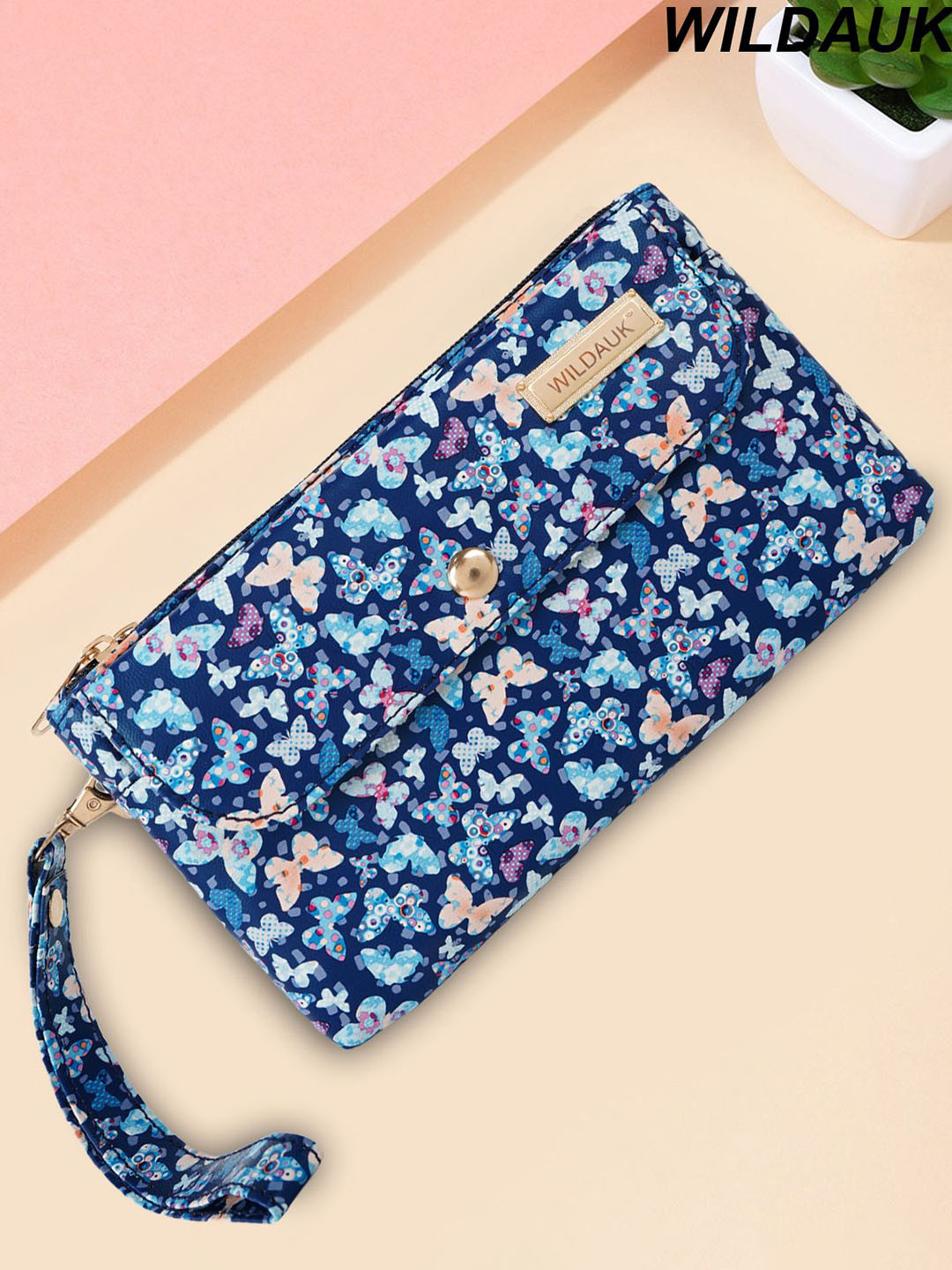 WILDAUK Printed Wrist Loop Purse