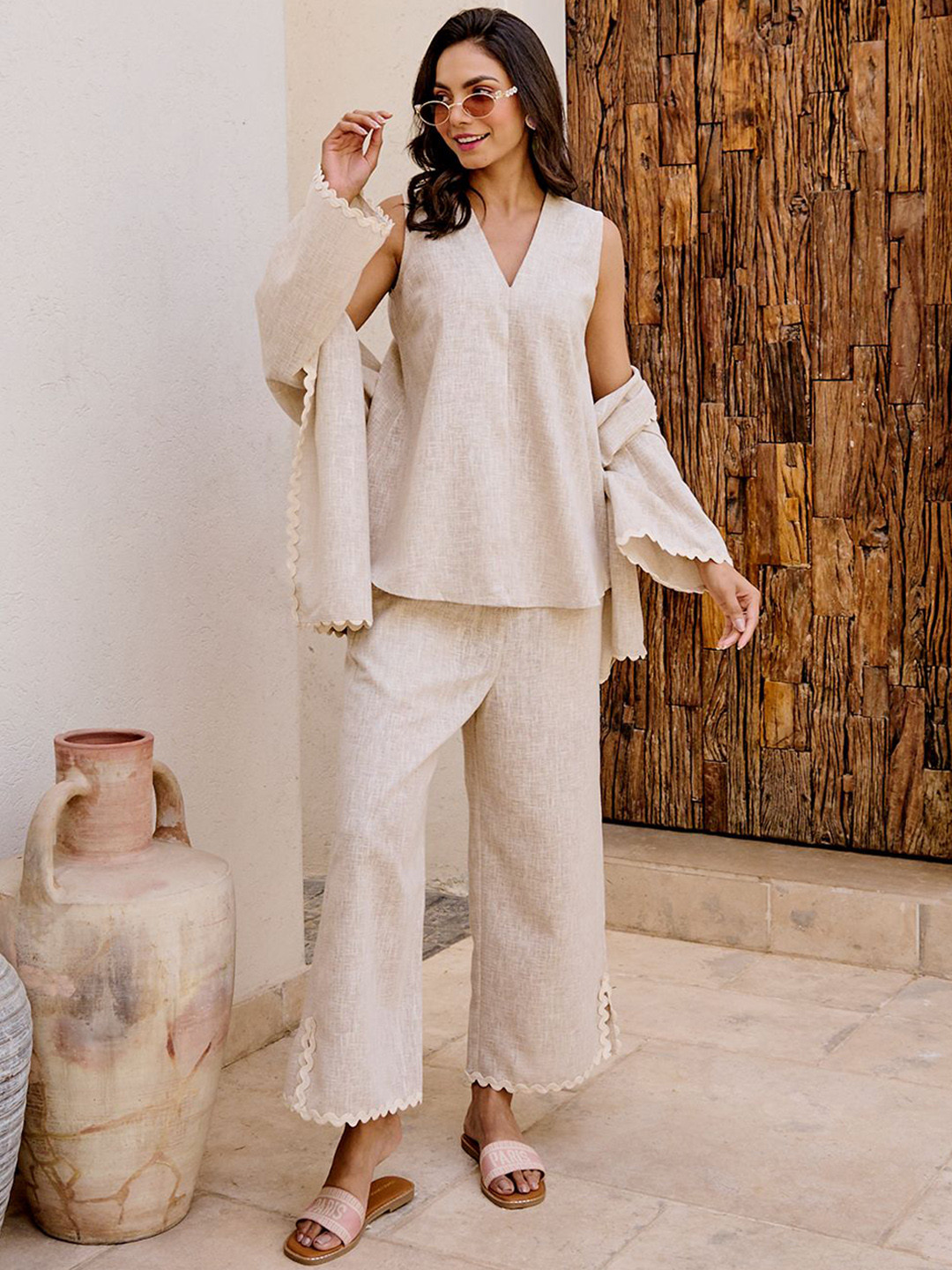 HOUSE OF FETT Chiba Three Piece Co-Ord Set