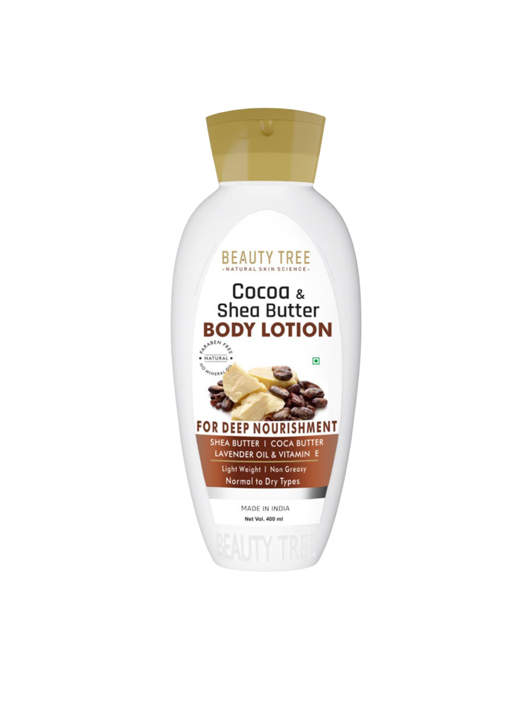 Beauty Tree Cocoa & Shea Butter Body Lotion - 400 ml