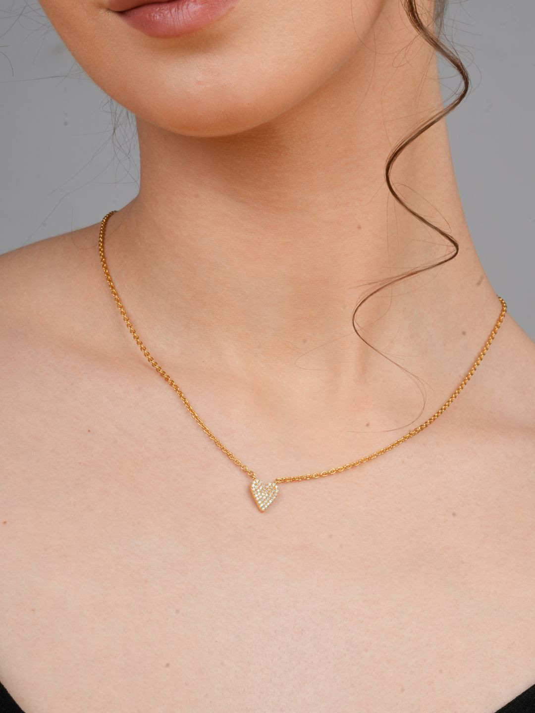 Soraya Luxe Silver Gold-Plated Necklace
