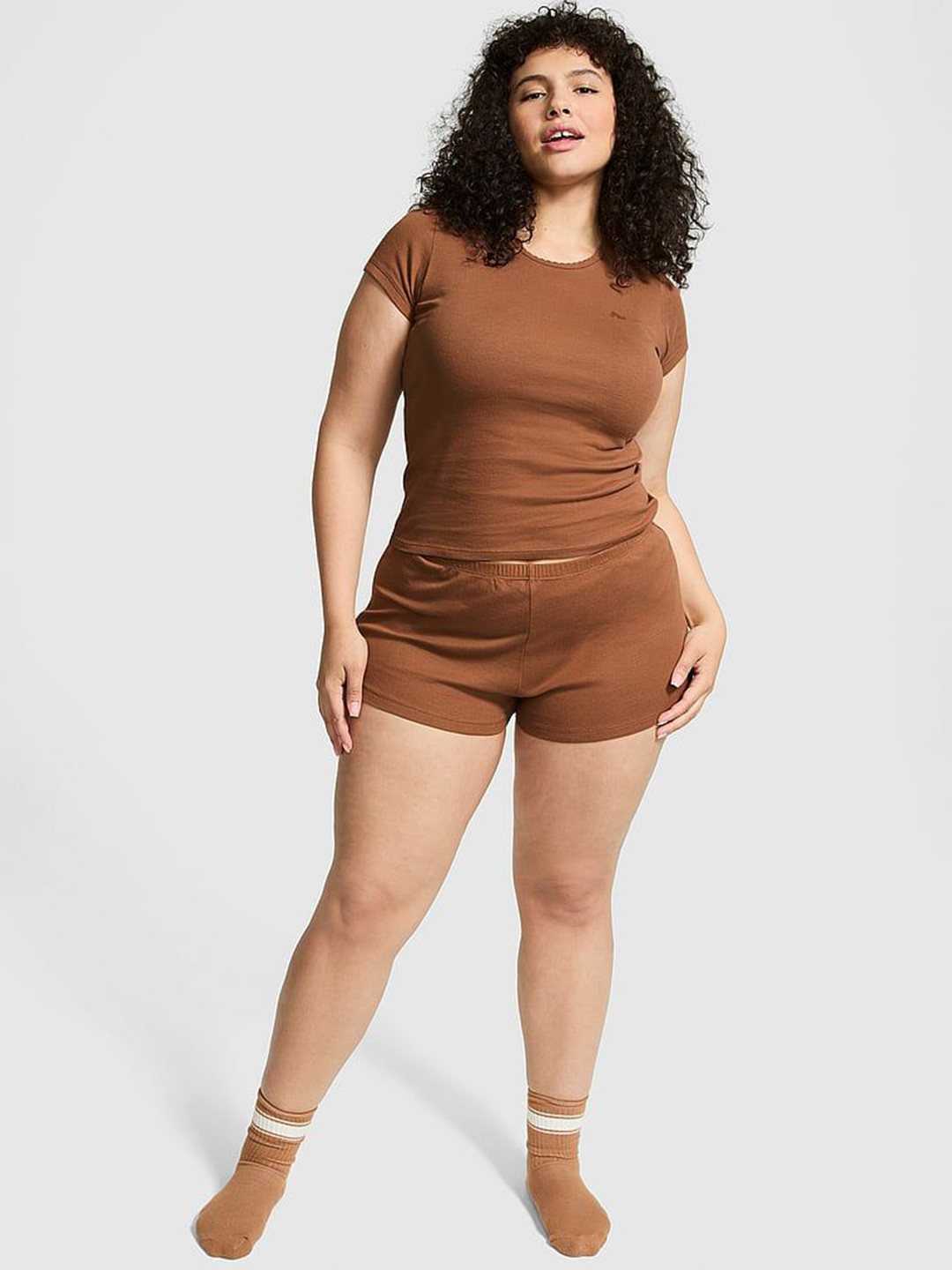 Victoria's Secret Women High-Rise Cycling Sports Shorts