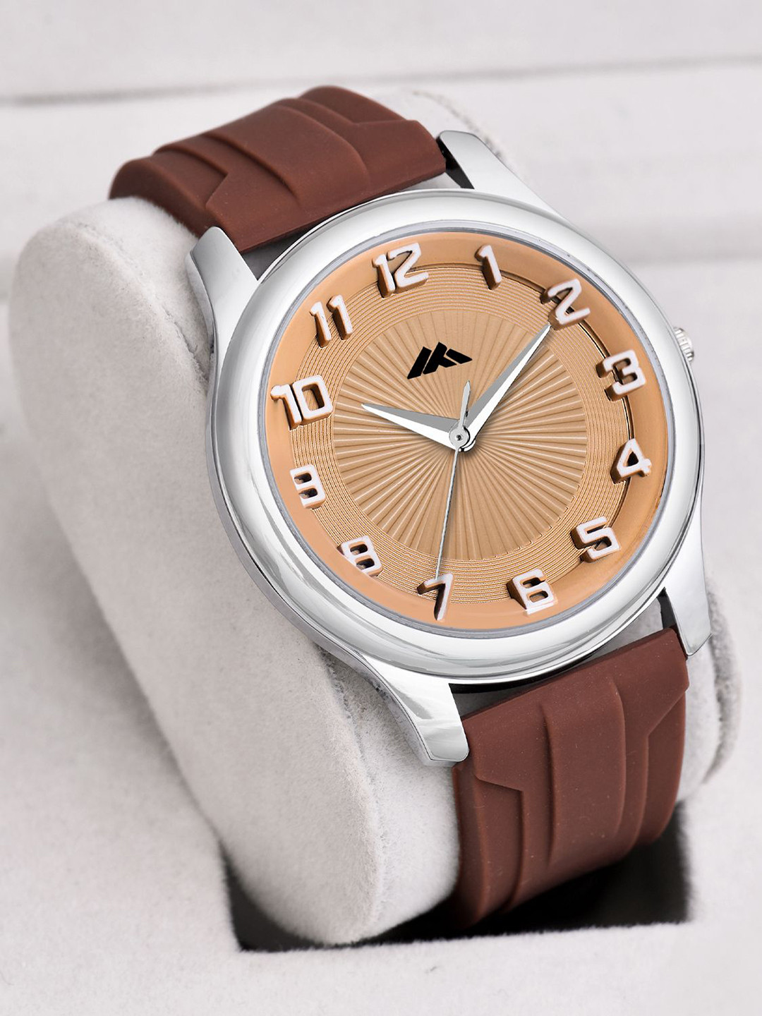 Shocknshop Men Brass Dial & Straps Analogue Watch MT54