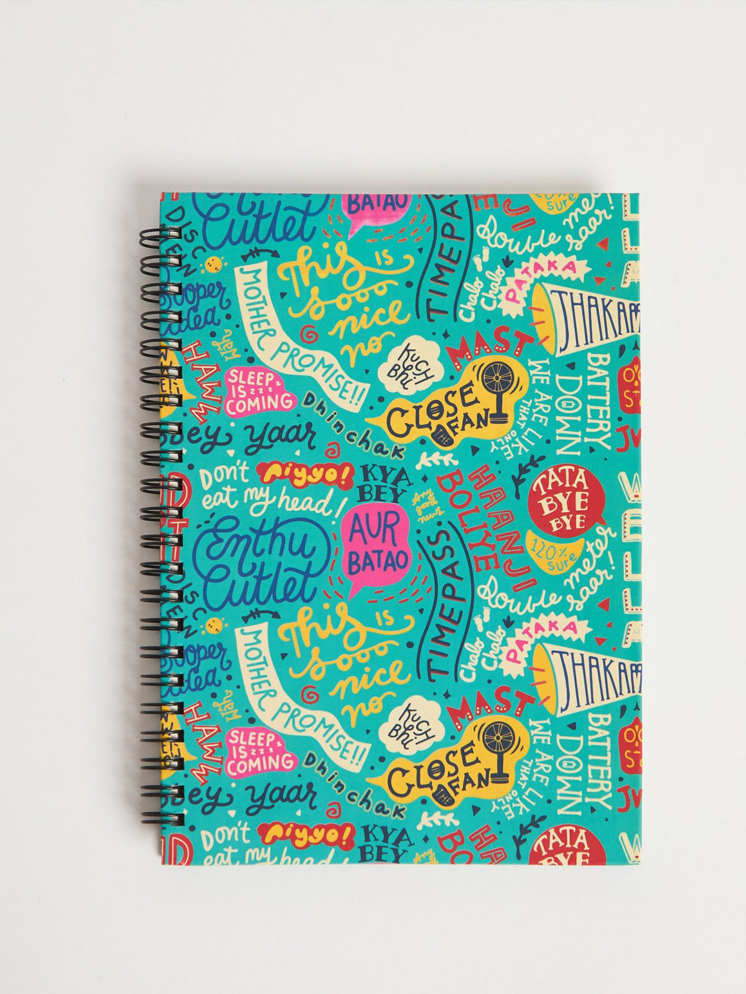Chumbak Printed Spiral Notebook
