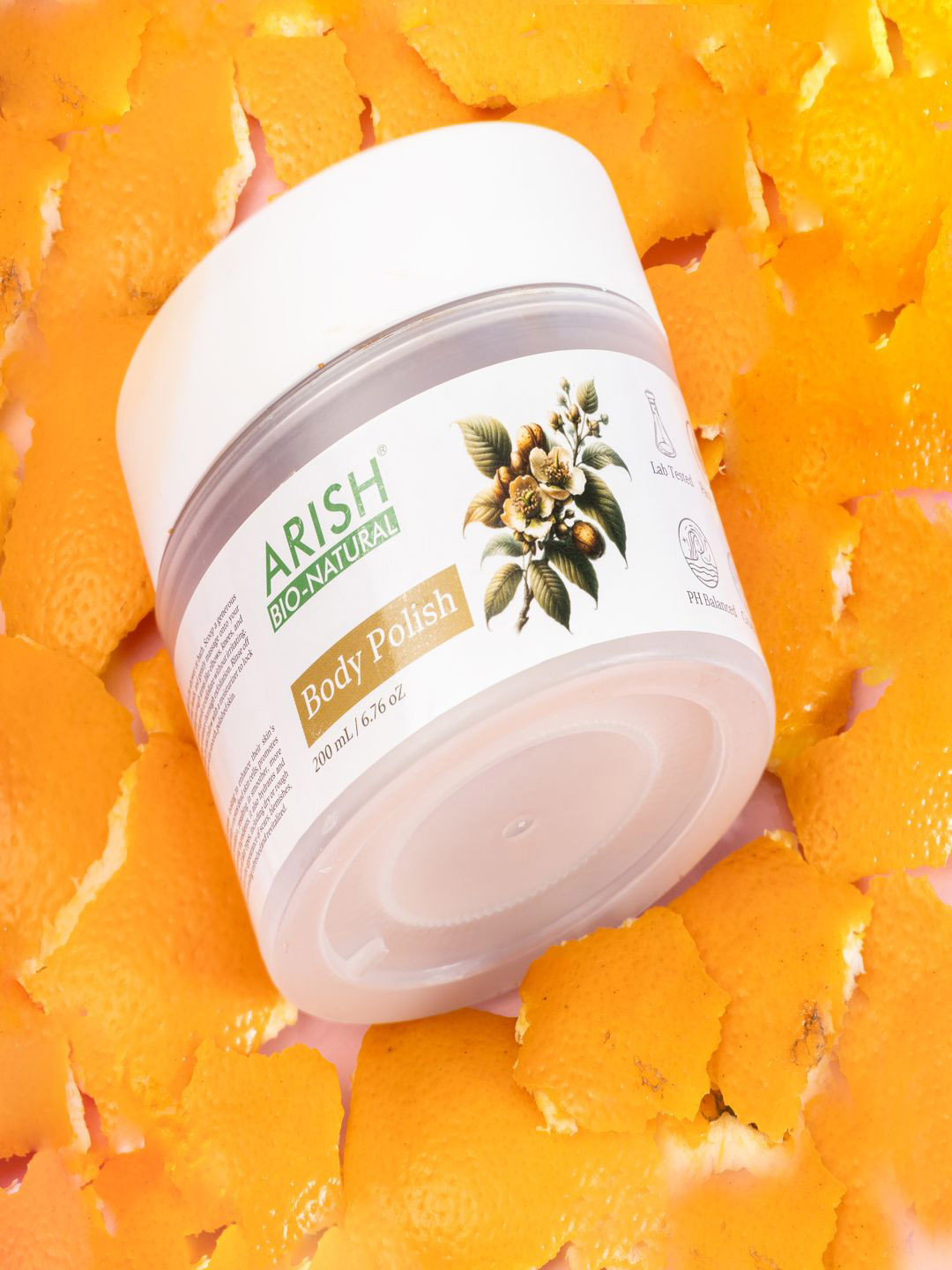 ARISH BIO-NATURAL Body Polish Exfoliator - 200 ml