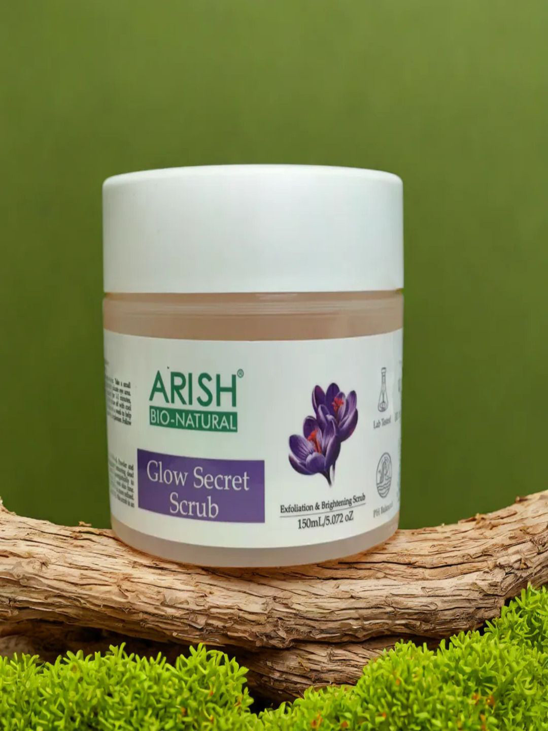 ARISH BIO-NATURAL Glow Secret Scrub- 150 ml