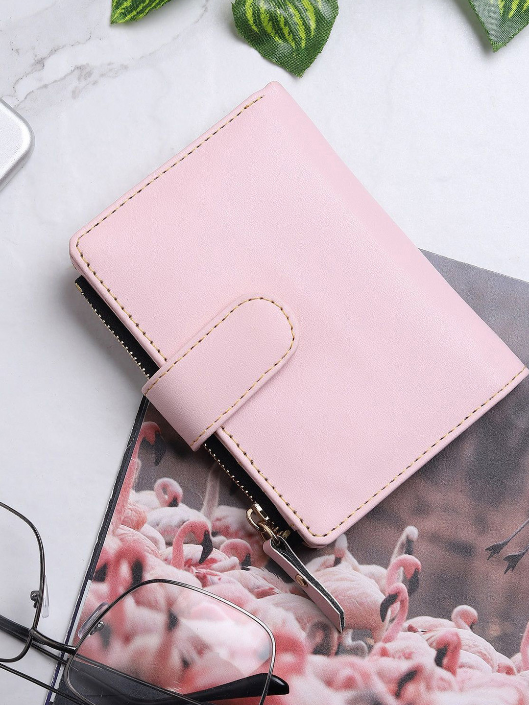 TnW Women PU Two Fold Wallet