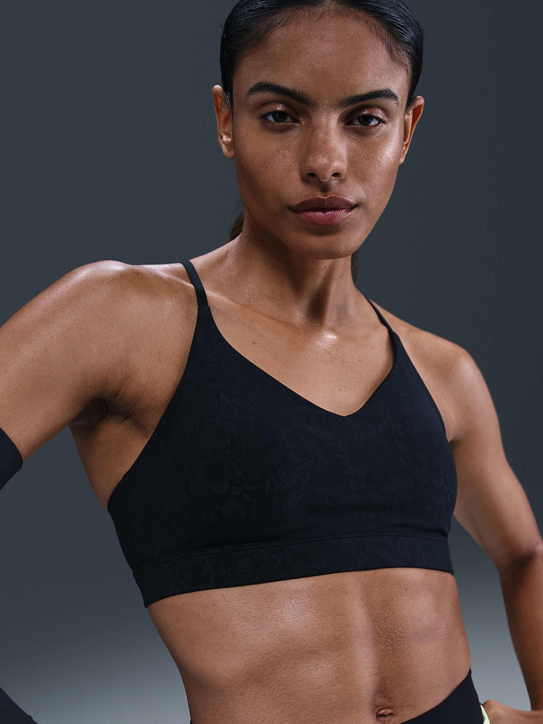 Nike Indy Women Floral Printed Light Padded Sports Bra