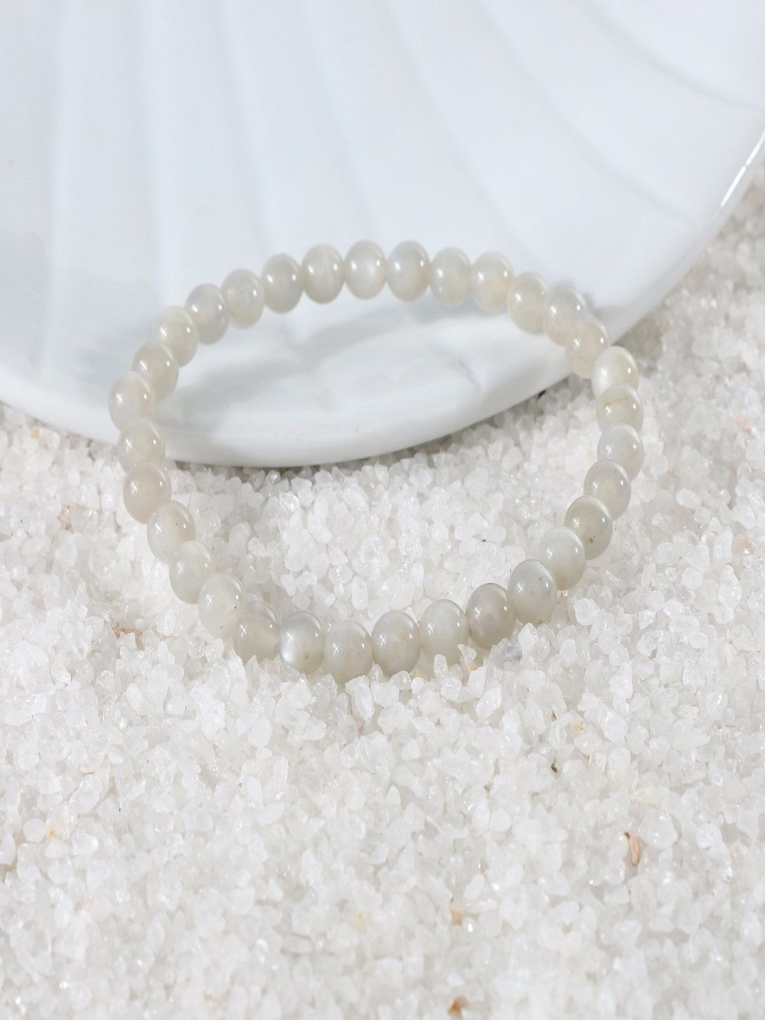 Nirvana Labradorite Beaded Elasticated Bracelet