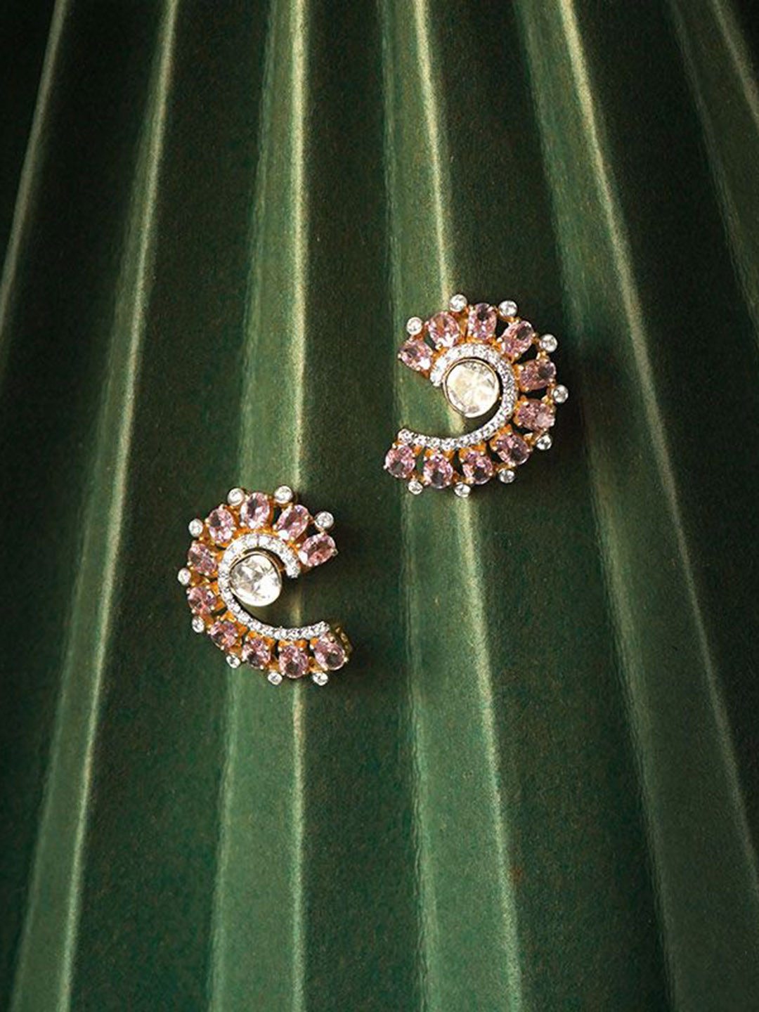 Polki Stories By Raniwala Women Stud Earrings