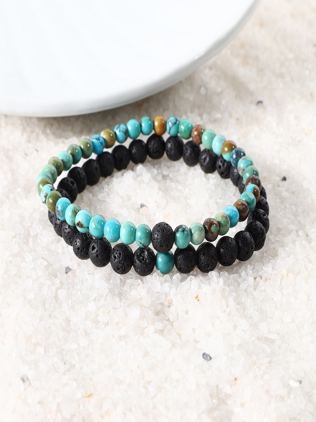 Nirvana Unisex 2 Turquoise Bracelet