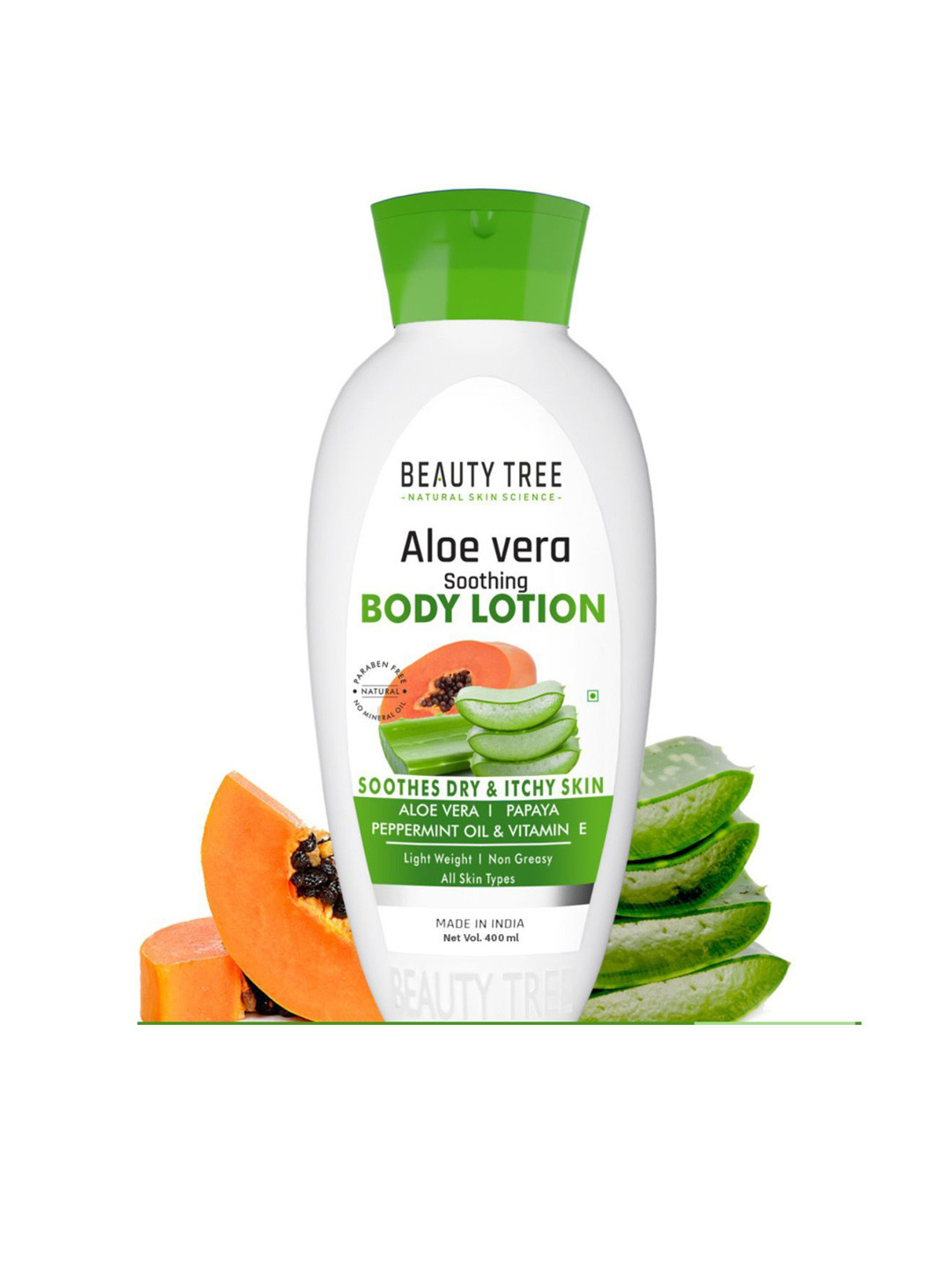 Beauty Tree Skin Aloe Vera Body Lotion - 400 ml