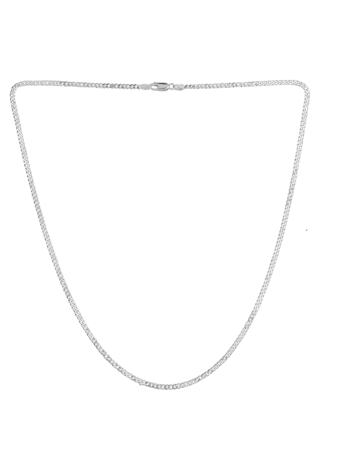 Metronaut Men 925 Sterling Silver Radha Krishna Pendant With Chain