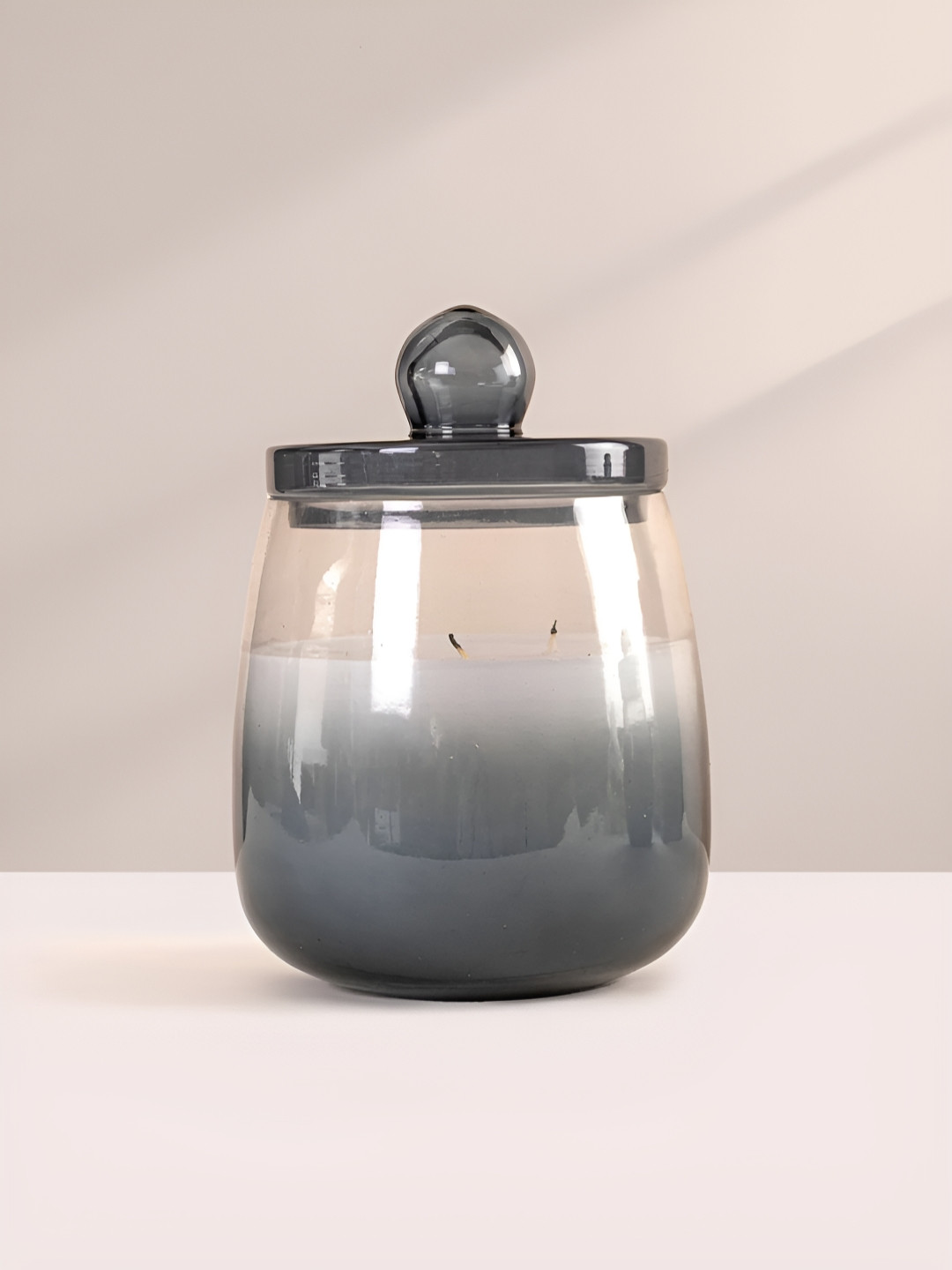 DOFT CANDLES Blue Scented Lid Jar Candle