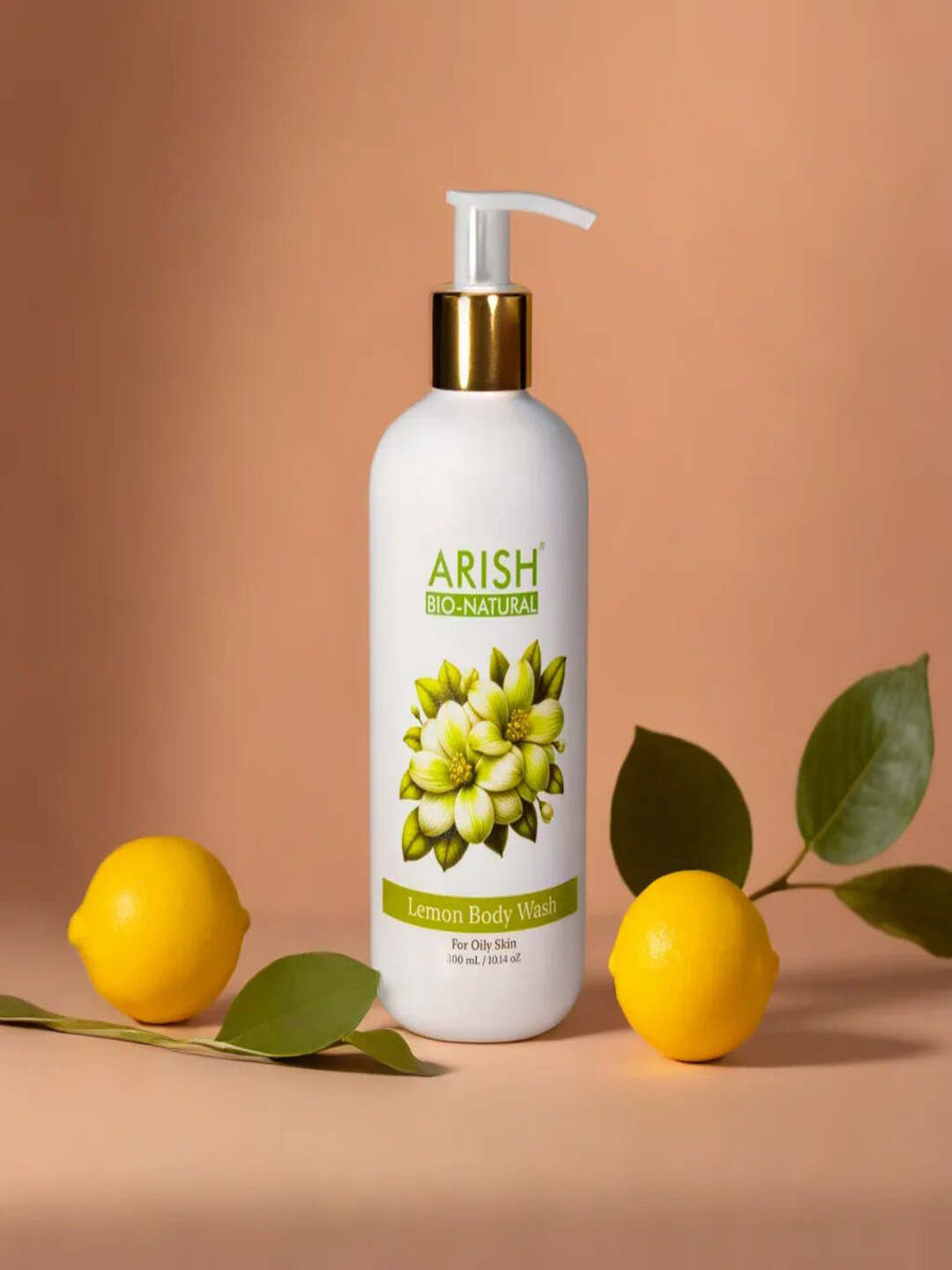 ARISH BIO-NATURAL Lemon Body Wash - 300 ml