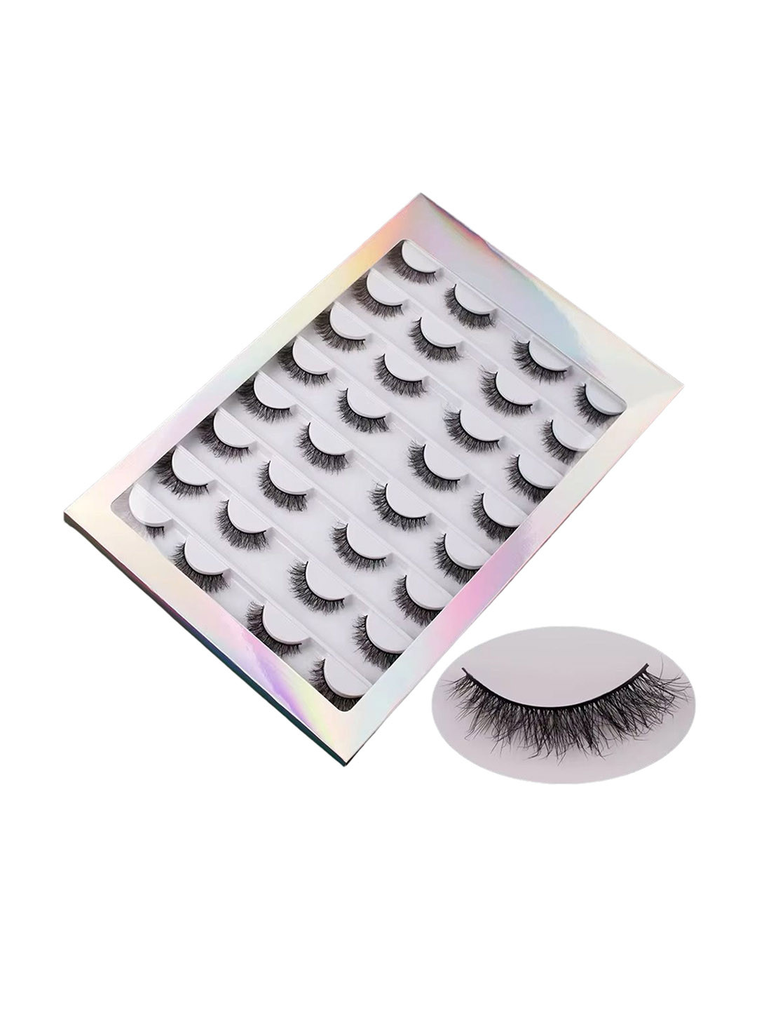 THE WINK STUDIO Light Weight False Eyelashes - 16 Pairs - Black